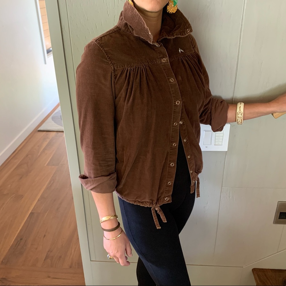 Lightweight corduroy jacket